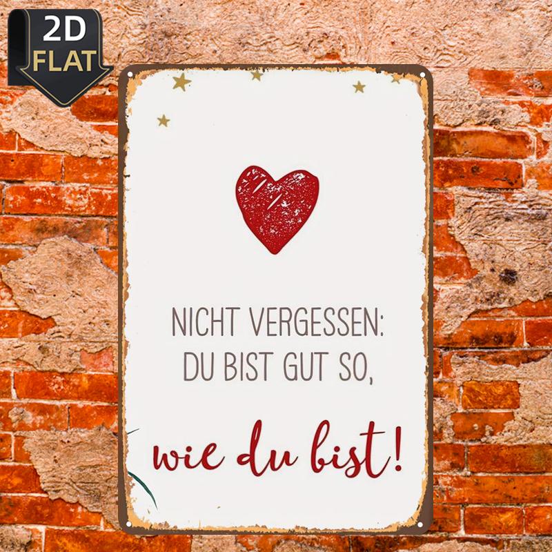 TEMU 2d Flat, 2d Flat Plane, 1pc 2d Flat Plane, : !, Metal Iron Sign, Size 8"x12"/20cm*30cm, Decorative Painting For Room/restaurant/bar/door/garage