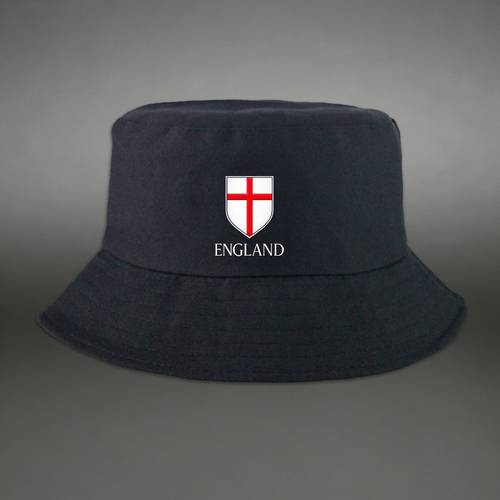 1pc st cross england theme printed unisex fisherman hat casual holiday gift daily accessory suitable for men and women fashionable and trendy ideal for golf tennis fishing