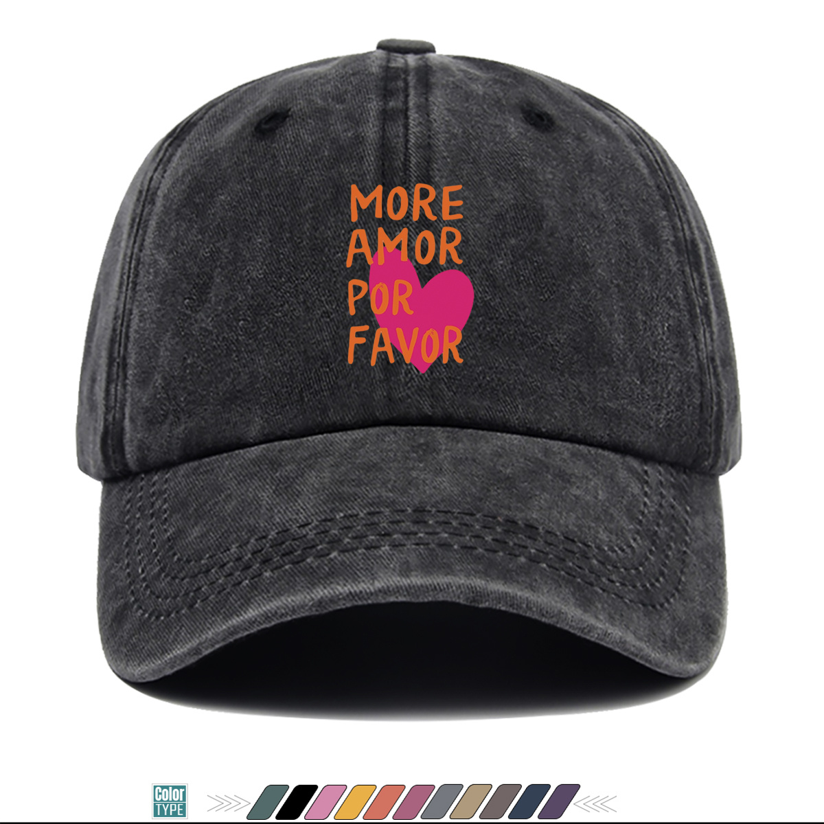 TEMU Gorra de béisbol de 1 pieza con en español " " - Gorra de visera de ajustable con estampado de y cierre de hebilla, gorra unisex adecuada para