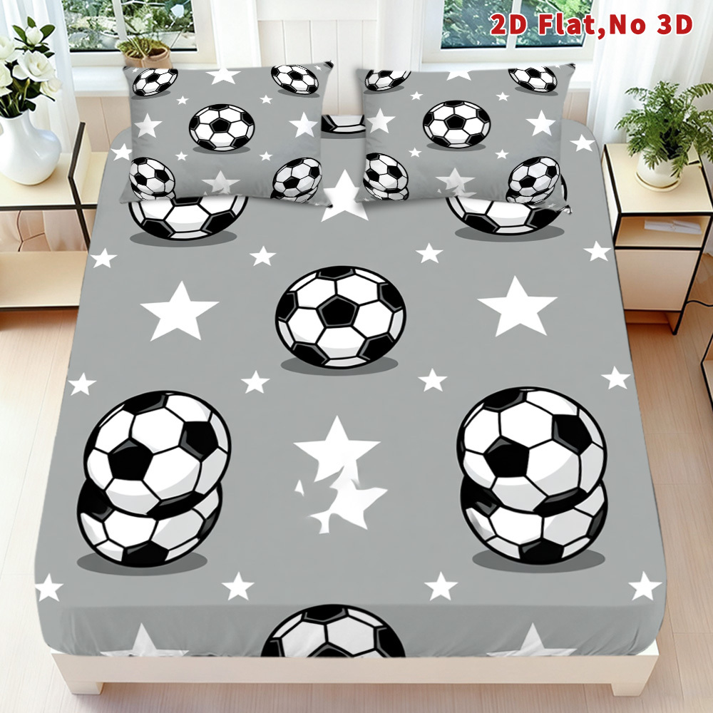 soccer twin sheets sold on Temu United States