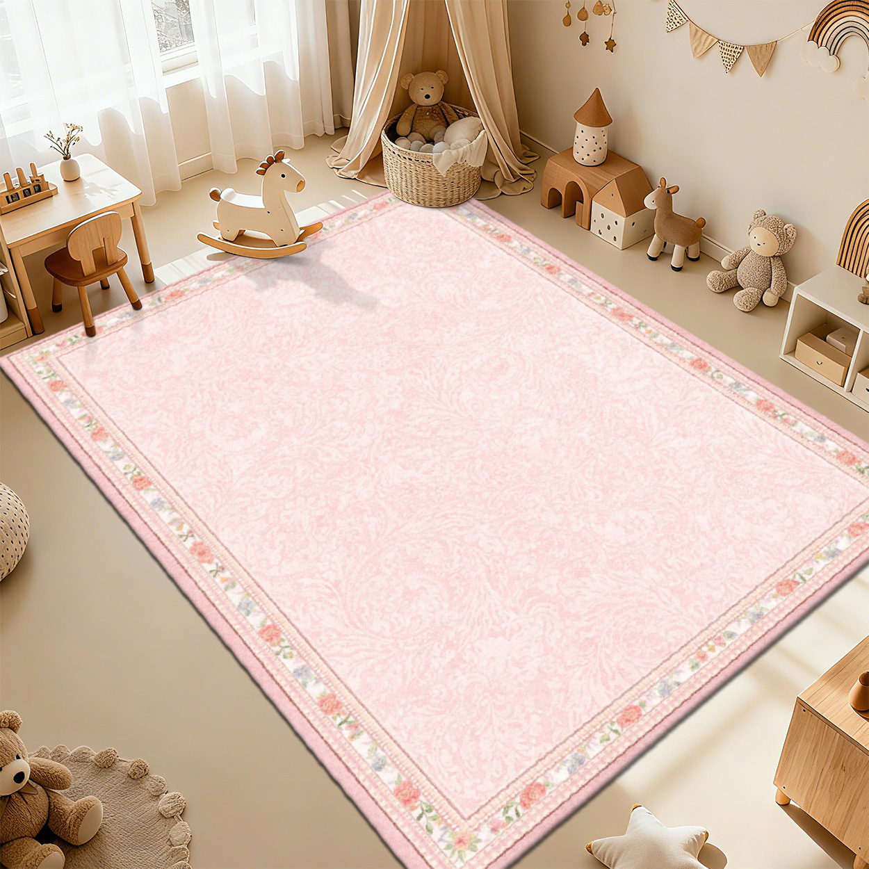 kids room rugs sold on Temu United States