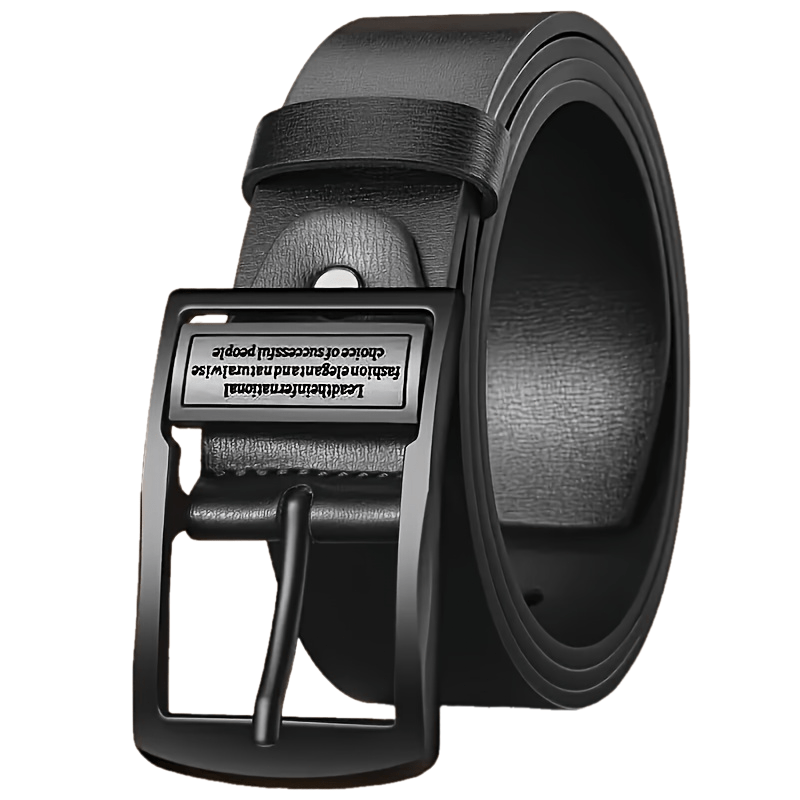 TEMU 1-pack Men's Belt, Versatile For Business And Casual Pants, Durable And Sturdy, A Unique Gift For A Boyfriend