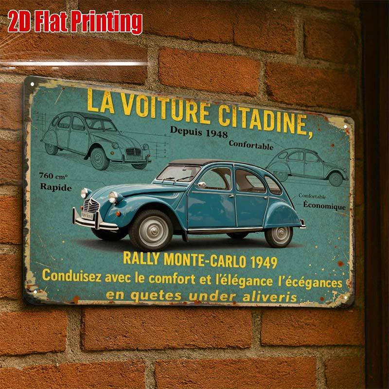 TEMU 2d Flat, 2d Flat1pcs,vintage Postercreative Tin Sign -8x12 Wall Art Gift For Decor|iron Construction, Metal Wall Art Decor, 2d Flat