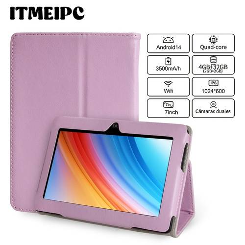 imagen del artículo la 701a tablet pc 14 de 7 pulgadas con 4 gb (2gb + 2gb expandible) de , 32 gb rom, una batería de 3500mah, un procesador de cuadro, una pantalla ips de 1024 , un setup de cámara dual de 2mp y wifi 6. es un pc/tablet pc, tablet, pad