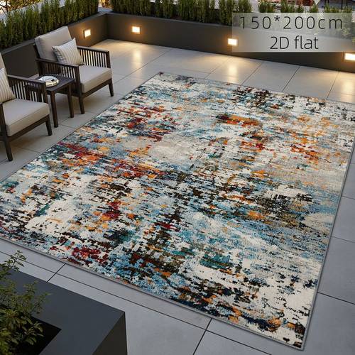item picture 1 velvet 850g sqm abstract art pattern area rug non slip machine washable durable easy clean thickened luxury decorative home decor christmas gift