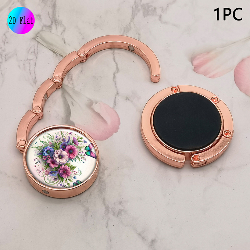 Elegant Butterfly Foldable Purse Hook for Table