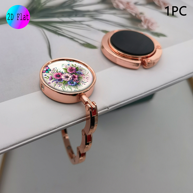 Elegant Butterfly Foldable Purse Hook for Table