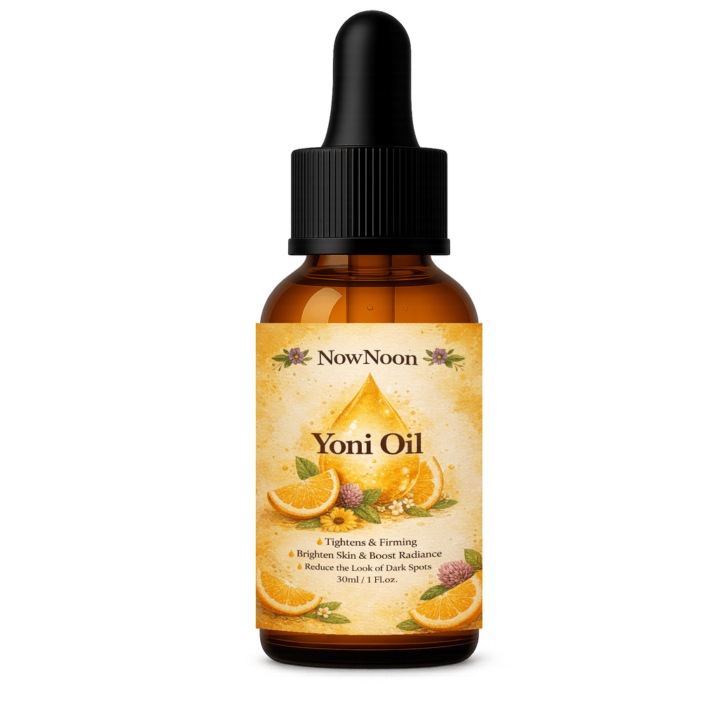 Nourishing Brighten & Firm Yoni Oil 30ml/1fl.oz, Daily Skincare, Makes Skin Look Younger, Moisturizes and Firms, Enhances Elasticity and Vibrant Radiance, Gentle Plant Ingredients, Non-greasy Intimate Hydration Formula