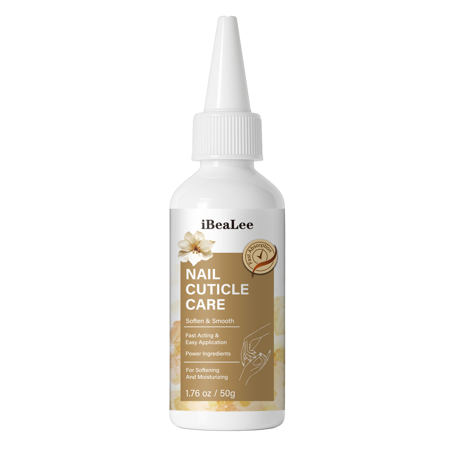 Image of 50g Cuticle Remover Instant Nail Cuticle Softener With Shea Butter Moisturizing Professional Cuticle Cream Removes Dry Dead Skin Overgrown Cuticles Nail Care Supplies