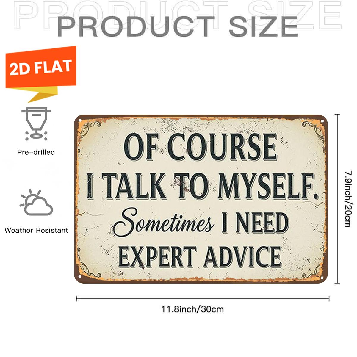 TEMU 2d Flat, 2d Flat 1pc, " I – I Need ", Metal Sign, Size (8"x12"/20cm*30cm), Decorative For Office/room/restaurant/bar/door/garage Decor