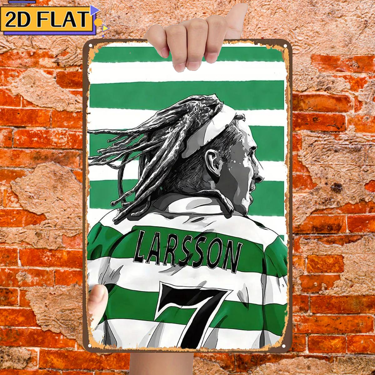 TEMU 2d Flat 1pc, : Iconic , Metal Lron Sign, Size(8"x12"/20cm*30cm)decoratve Paintings/room/restaurant/bar/door/garage Decor