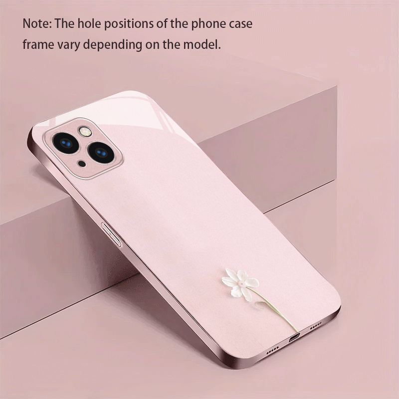 TEMU Phone Case - 2d Flat Pattern Phone Case, Suitable For Iphone 17/17air/16/15/14/13/12/11/7/8/plus/pro//mini/ Xr X/xs All-inclusive Phone Cover,