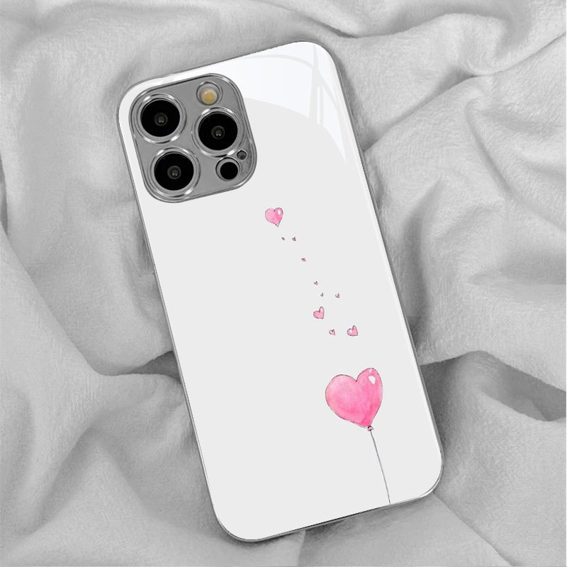 TEMU Phone Case - 2d Flat Pattern Phone Case, Suitable For Iphone 17/17air/16/15/14/13/12/11/7/8/plus/pro//mini/ Xr X/xs All-inclusive Phone Cover,