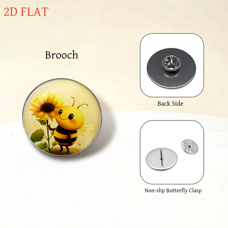 5pcs Halloween Bee & Sunflower Jewelry Set for Ladies