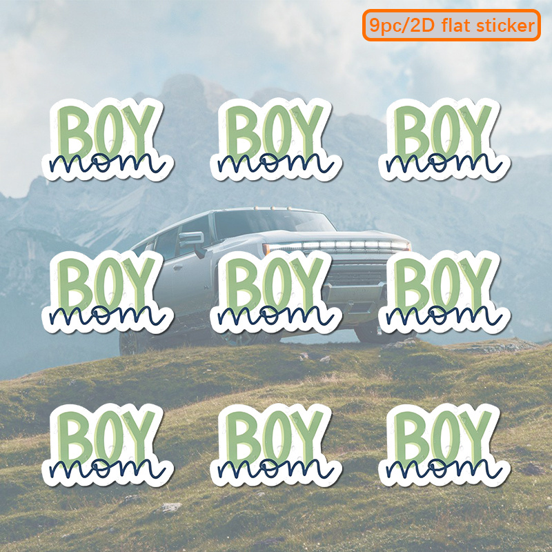 boy mom sticker sold on Temu United States