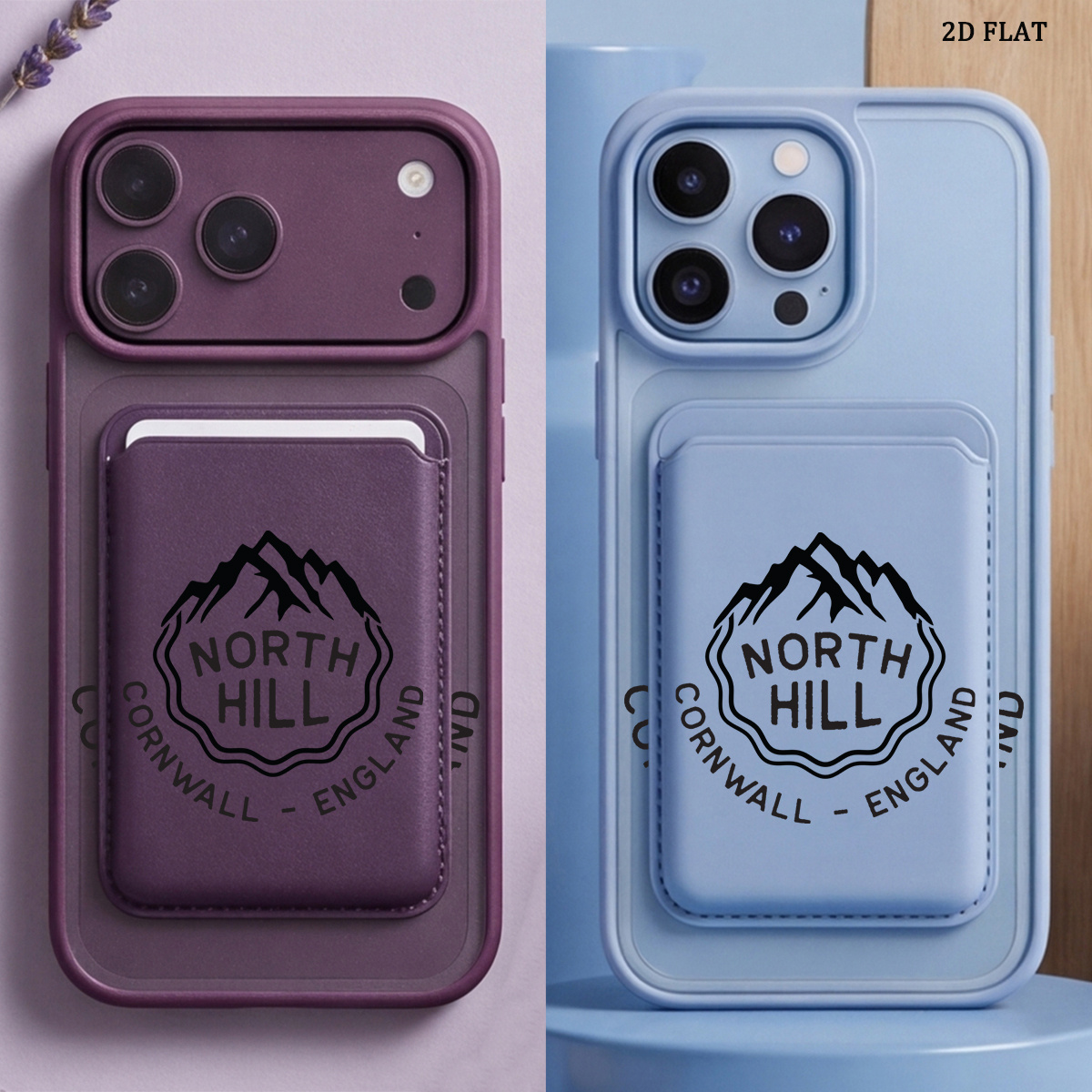 item picture phone case 2d flat 1 set 2pcs magnetic phone case with card holder suitable for   iphone 18 17 pro   15 14 plus 13   logo and   england design multi functional anti fall protective case