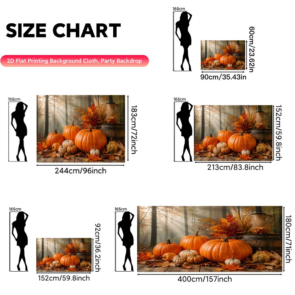 2d flat 1pc large orange   banner backdrop flat 2d suitable for for halloween christmas easter decorations with   background cloth for outdoor parties for and seasonal events 2d flat