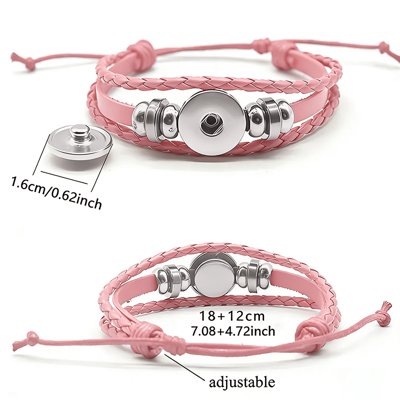 Multi-Colored Heart-Shaped Bracelet with Vibrant Design