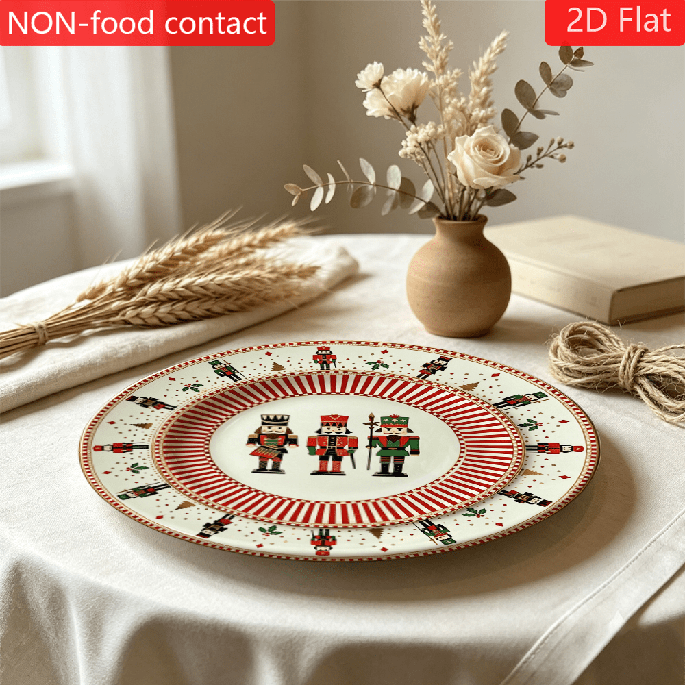 christmas plates sold on Temu United States