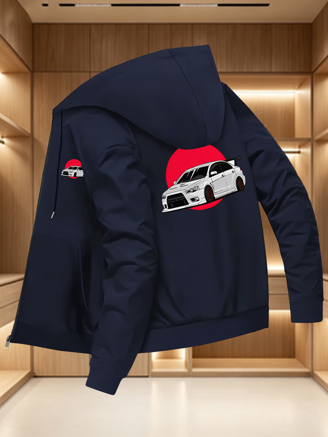 car racing jacket sold on Temu United States