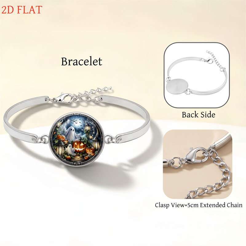 5pc Women's Halloween Pumpkin Jewellery Set, Festive Gift