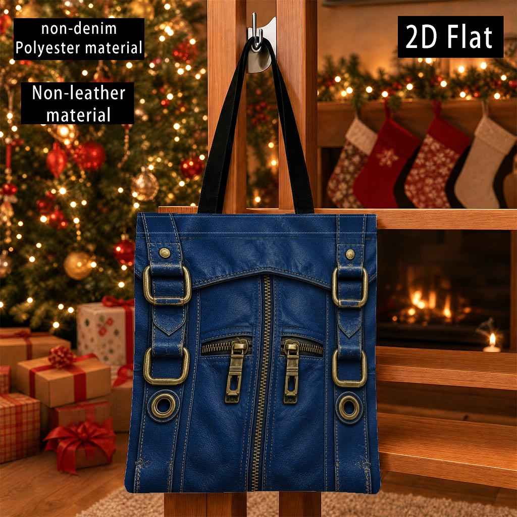 TEMU 1pc Retro Double Zipper Backpack Detail Printed Women's Bag Handbag Double-sided Printing, 2d Flat Printing, Material, Non-leather Material,