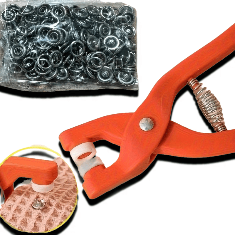 Metal Snap Fastener Pliers Tool Kit, Heavy-duty Presser For Crafts, Clothing, Hats & Sewing Projects