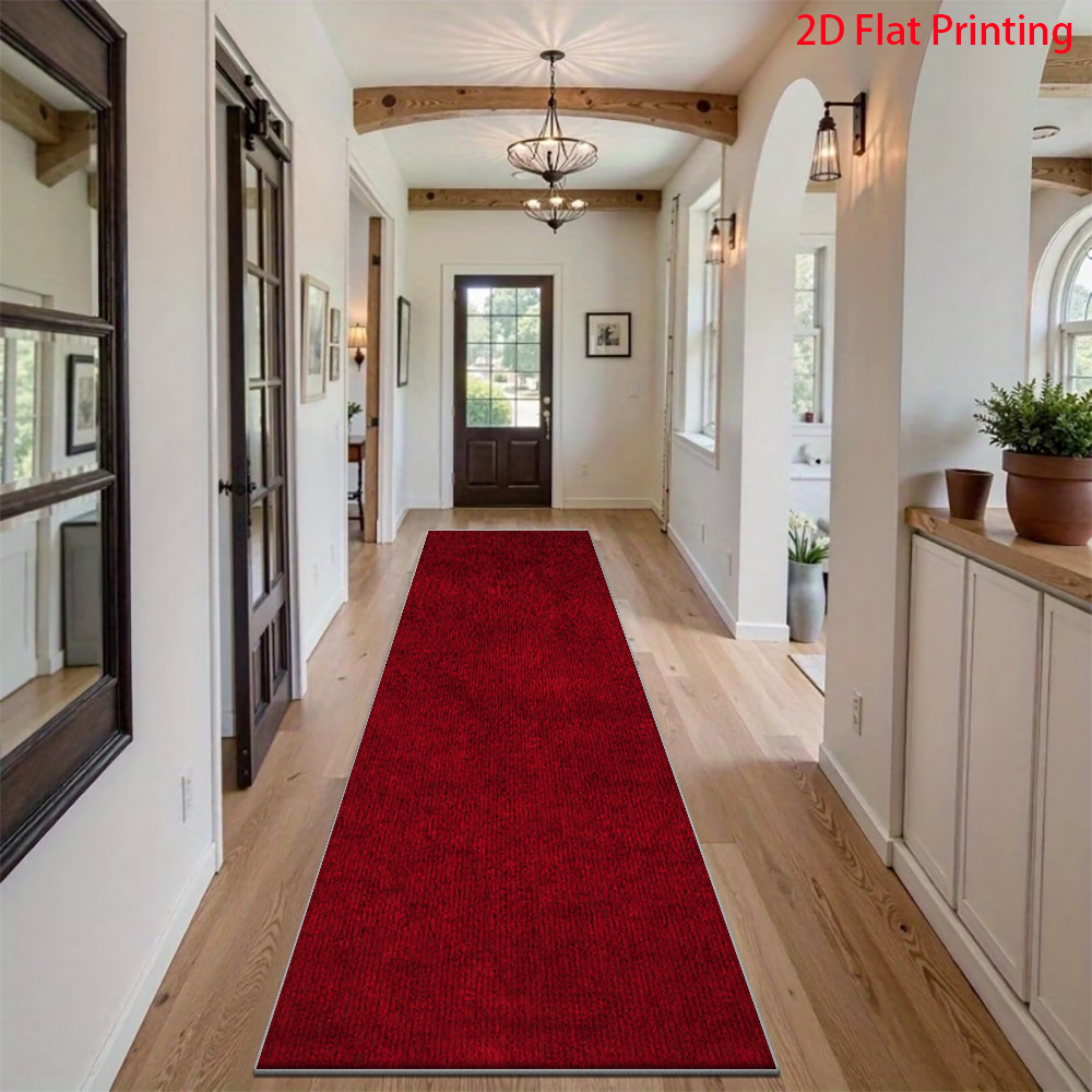 rug runner red sold on Temu United States