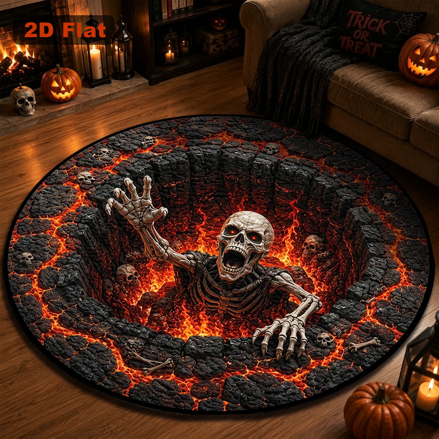 illusion rugs sold on Temu United States