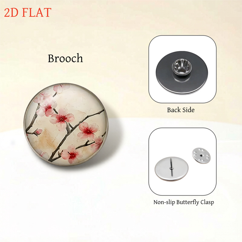 5pc Cherry Blossom Jewelry Set for Women, Elegant Daily Wear