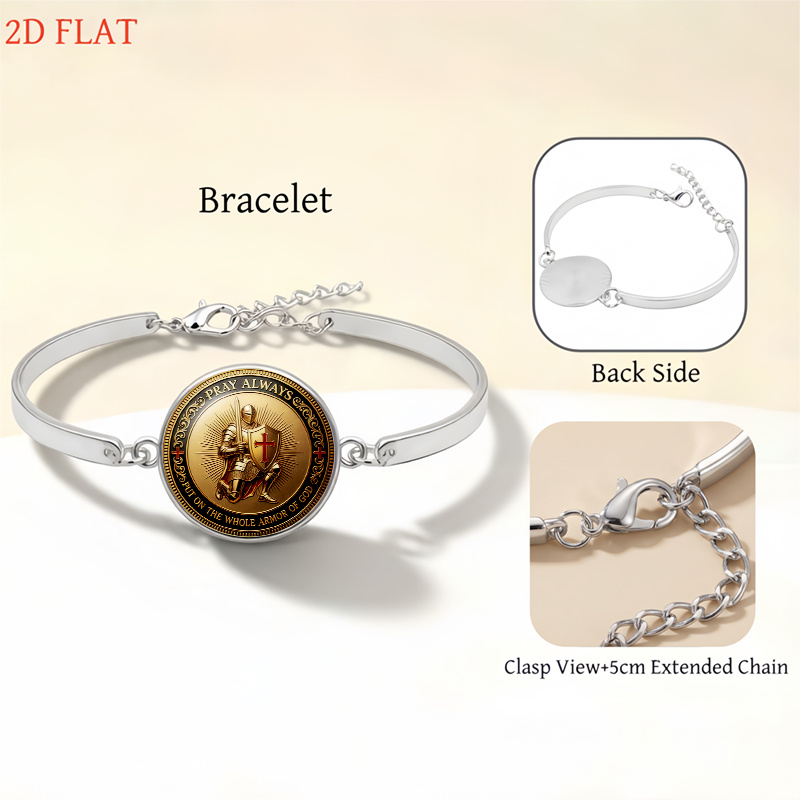 5pc Knight-Themed Women's Jewelry Set, Fashionable Design