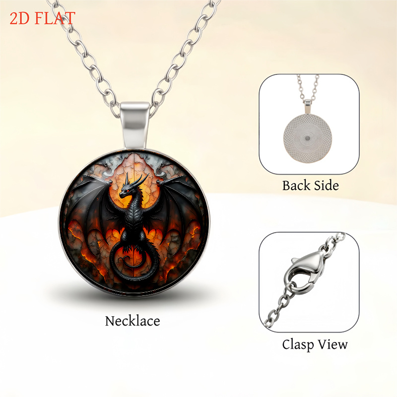 5pcs Dragon-Themed Women's Jewelry Set