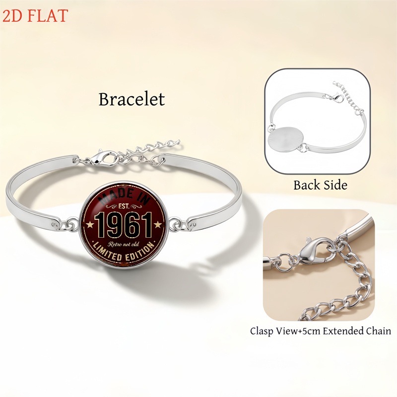 5pc Retro 1961 Themed Ladies Jewellery Set