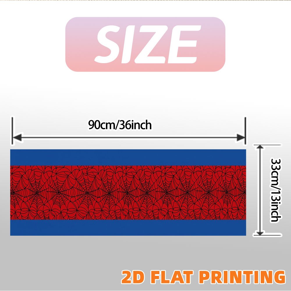 TEMU 2d Flat, 1pc Retro Web Style Table Runner Table Runner For Party Runner Table Cloth Suitable For Daily Use, Washable Home Decor Living Room For