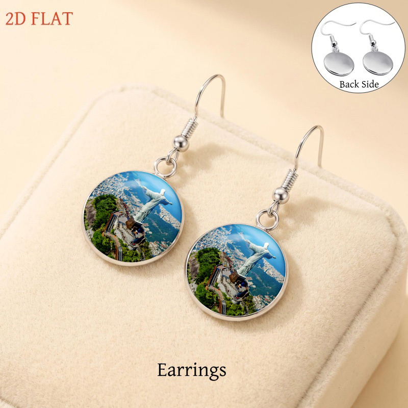 5pc Christ The Redeemer-Themed Women's Jewelry Set