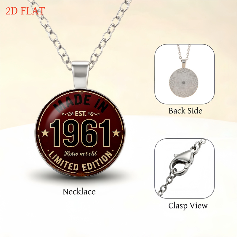 5pc Retro 1961 Themed Ladies Jewellery Set