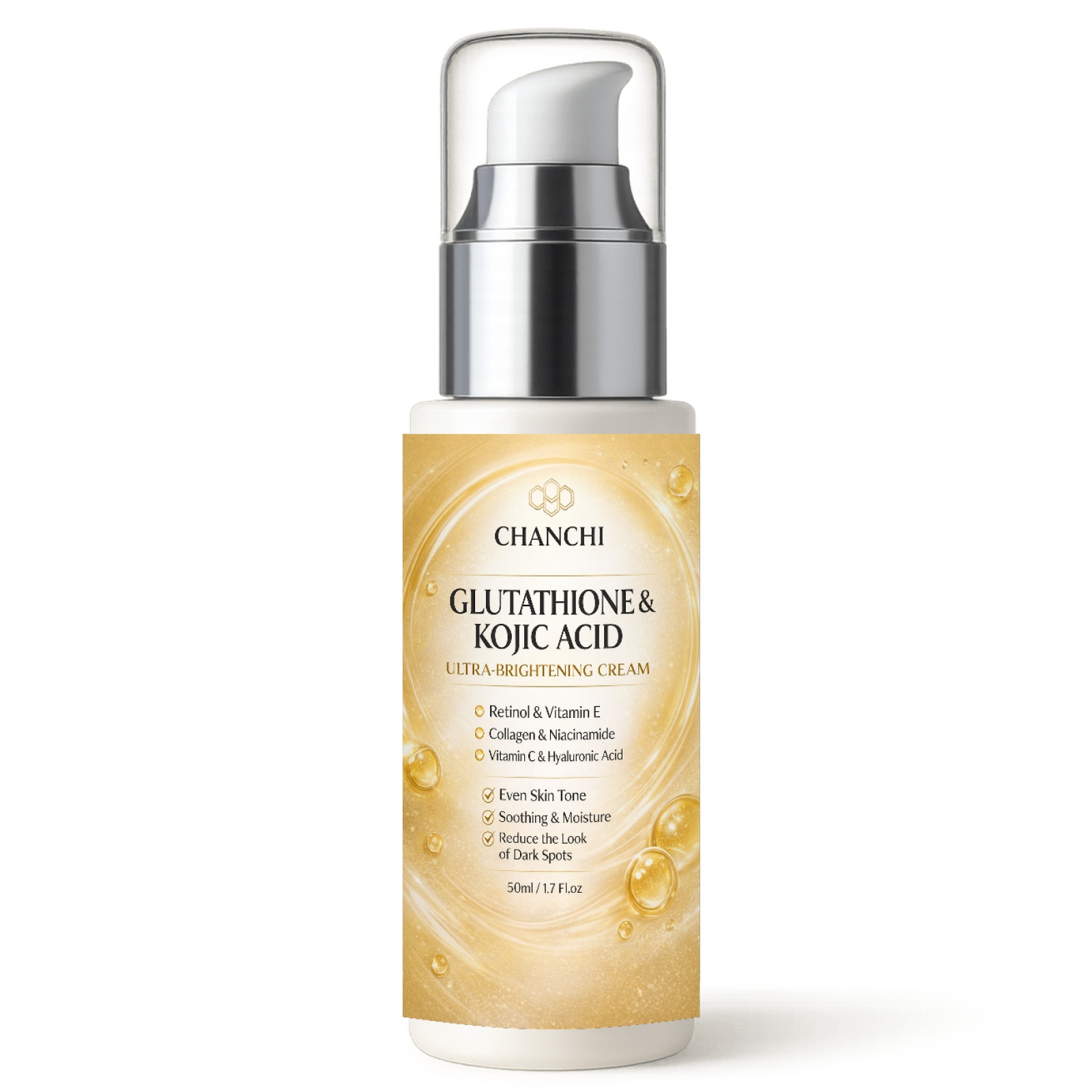 glutathione cream sold on Temu United States
