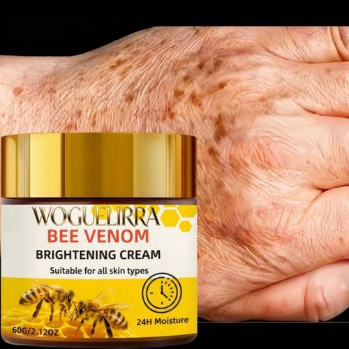 bee instant brightening cream 24 hour moisturizing and suitable for age spots dark spots wrinkles contains honey vitamin c nicotinamide glycerin hyaluronic acid suitable for limbs armpits elbows groin inner thigh