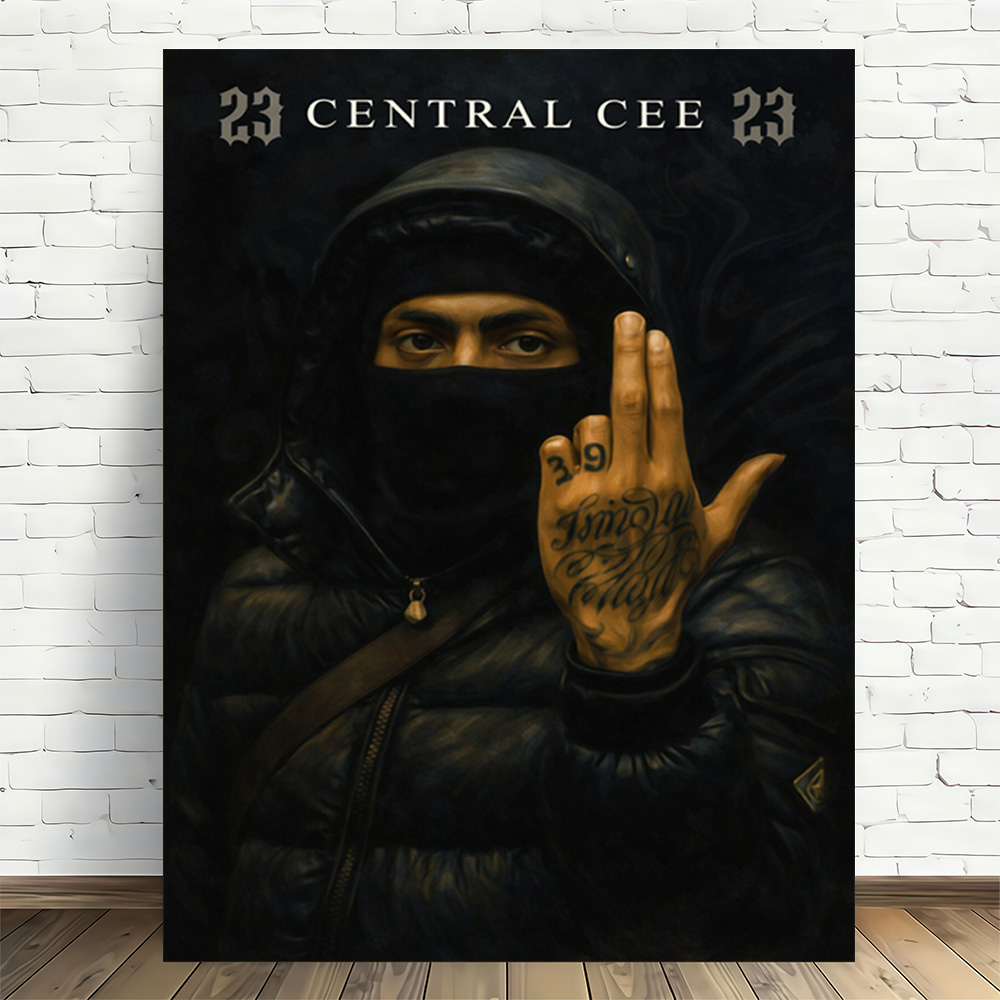 TEMU 2d Flat, 2d Flat, 1pc, 23 Artwork Modern Retro Canvas Wall Quality Printed Poster For And Office Decoration Christmas Home Decor Wall Art Gift,