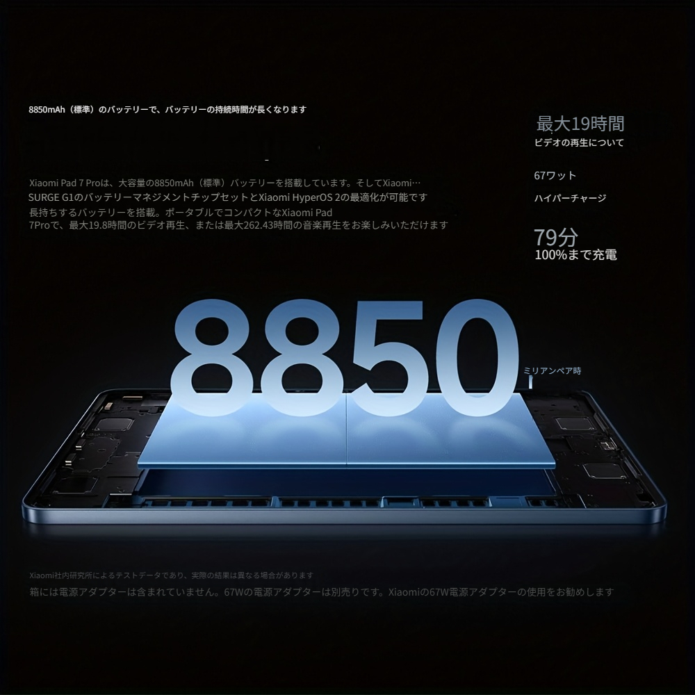 xiaomi pad 7 タブレット 8+256/12+512gb 11.2インチ 3.2k 144hz