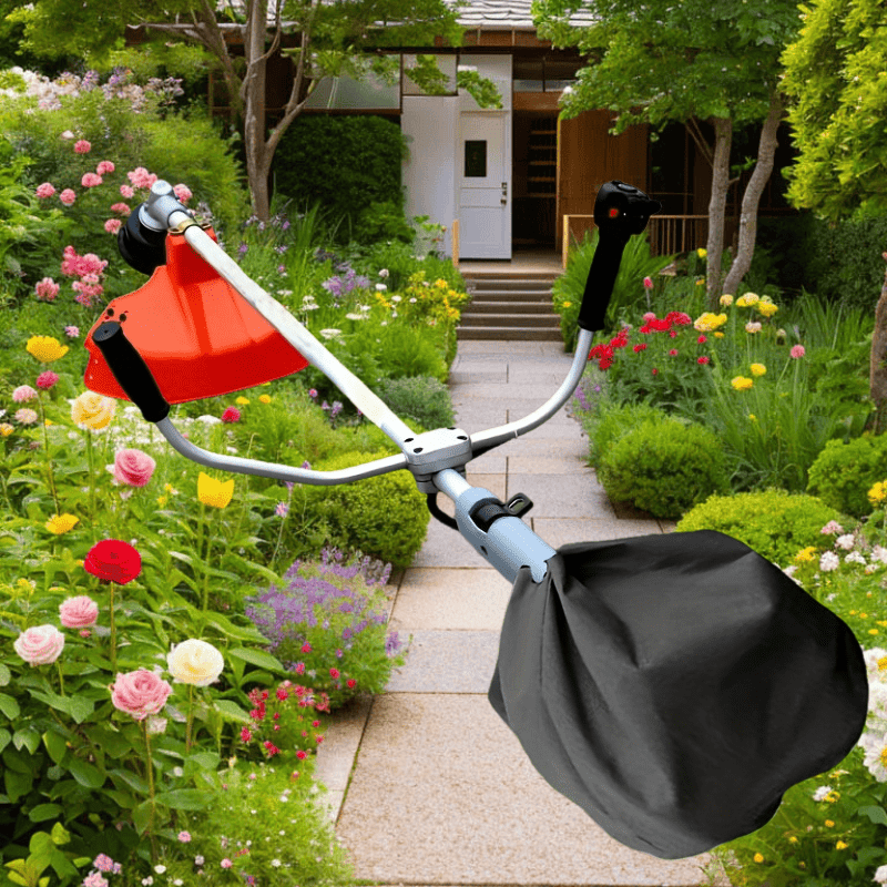 TEMU 1pc Universal Lawn Mower Engine Cover, Outdoor Garden Mower Accessory.