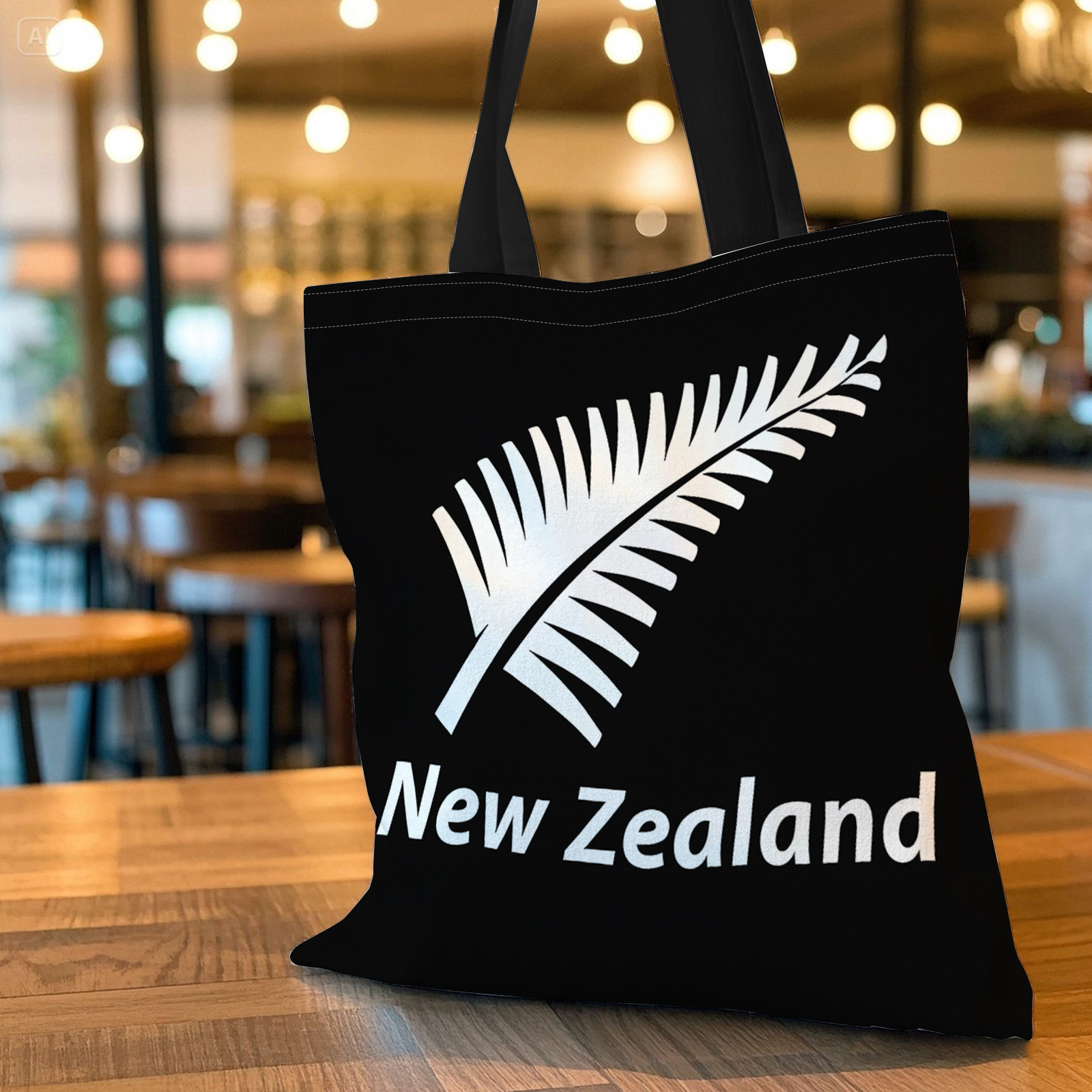 TEMU 1pc Large Capacity Durable Tote Bag- , New Zealand, National Symbol-suitable For Travel, Daily Commuting, Shopping, Spring , Picnics, Camping,