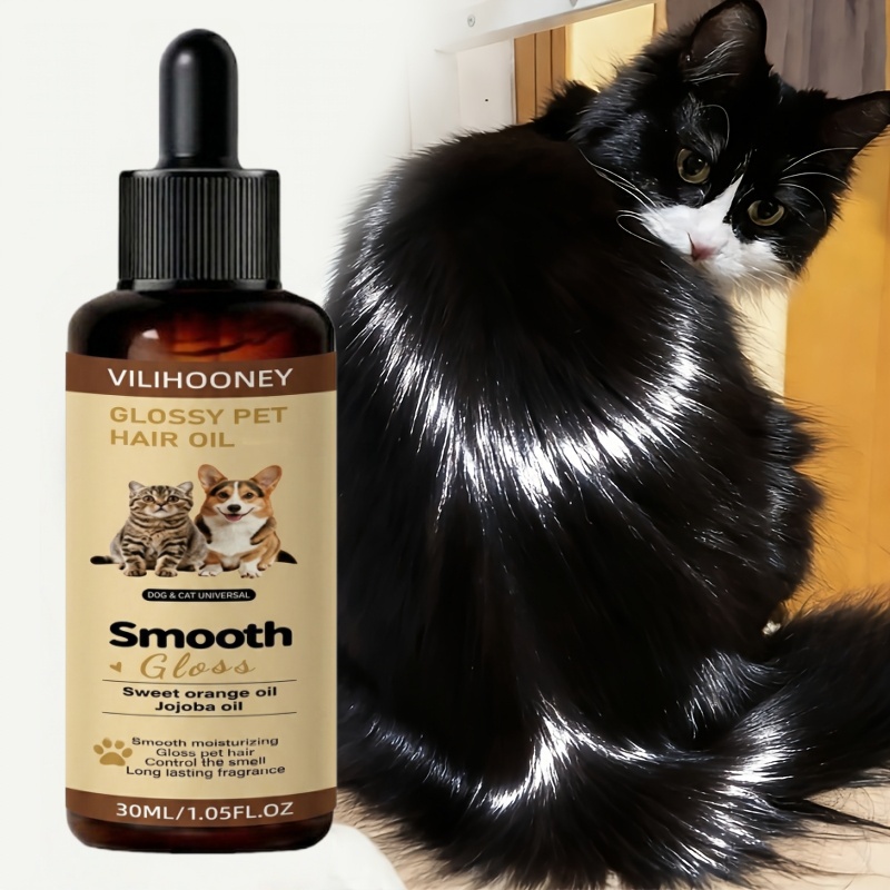 Quickly Smooths And Conditions - Deeply Pet Hair Spray, Non-Oily, Produces Shiny And Fur, Softens Coats, Minimizes Frizz, Bids Farewell to Dryness And Tangles