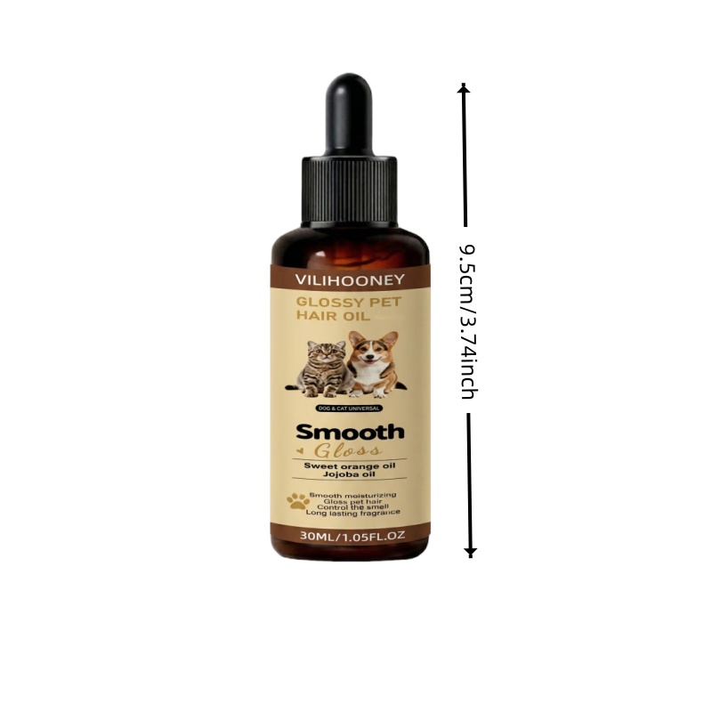 Quickly Smooths And Conditions - Deeply Pet Hair Spray, Non-Oily, Produces Shiny And Fur, Softens Coats, Minimizes Frizz, Bids Farewell to Dryness And Tangles - Image 5