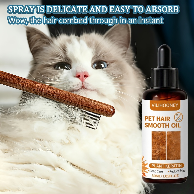 10-In-1 Instant Pet Spray - A Deeply Nourishing And Detangling Cream Enriched with Botanical Oils And Vitamin E, Featuring a Non-Greasy Hydrating Formula for Shiny, Smooth Fur