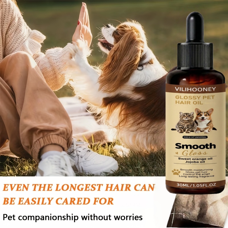 Quickly Smooths And Conditions - Deeply Pet Hair Spray, Non-Oily, Produces Shiny And Fur, Softens Coats, Minimizes Frizz, Bids Farewell to Dryness And Tangles - Image 4