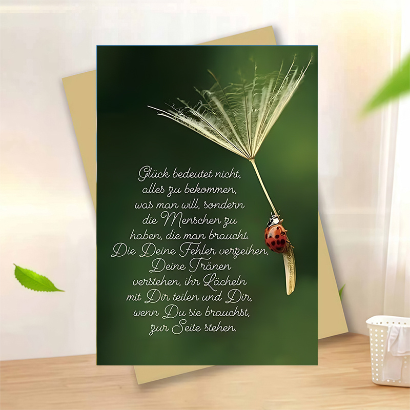 1pc Believe When I Say To Have A Happy Birthday Greeting Card With Envelope Illustration Birthday Card Design For Special Occasions, Perfect For , Lovers, Colleagues