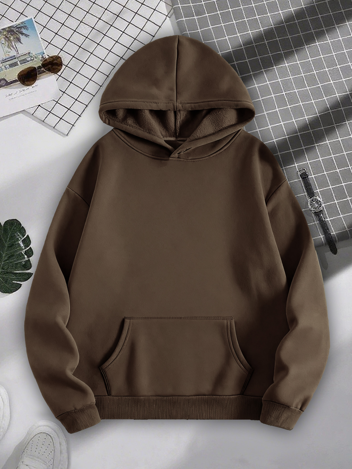Elegante Og Afslappede Stilfulde Hoodie Til Kvinder