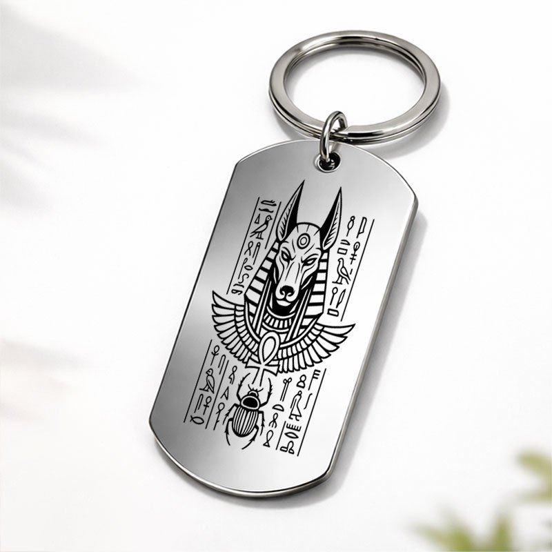 TEMU 1 llavero con diseño de , llavero de metal retro estilo egipcio antiguo, un regalo de colección para amantes de y los entusiastas de , adecuado