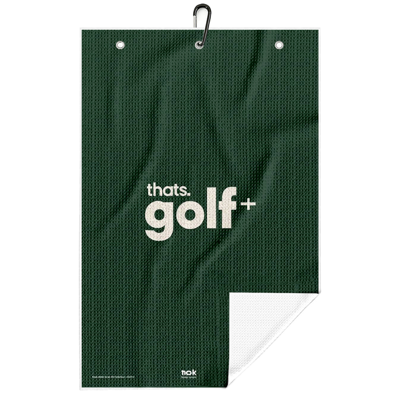 TEMU 1pc Serviette de golf Thats Golf+ avec imprimé de lettres, Serviette de golf style rétro facile à avec imprimé de lettres Thats Golf+, Équipée